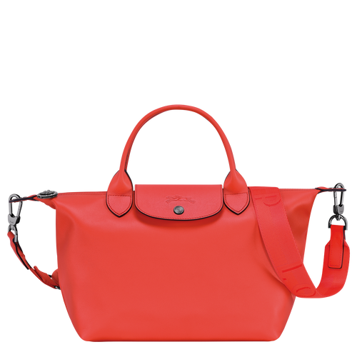 Le Pliage Xtra S Handbag , Orange - Leather - View 1 of 2