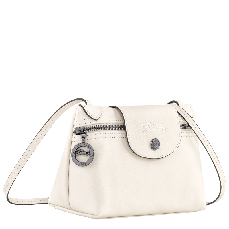 Le Pliage Xtra XS Crossbody bag , Ecru - Leather  - View 3 of 6