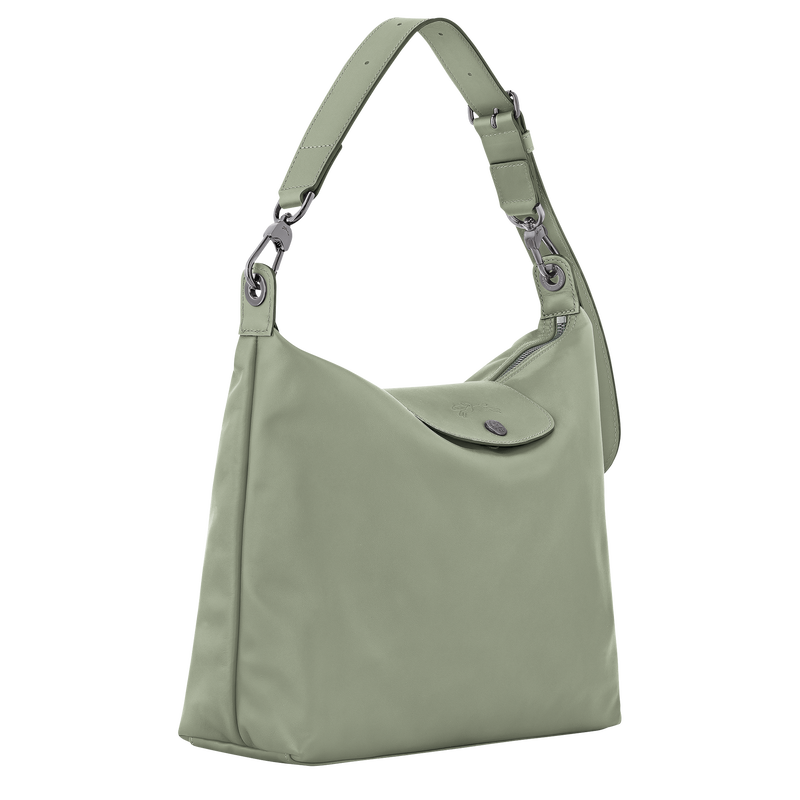 Le Pliage Xtra M Hobo bag , Tundra - Leather  - View 2 of  5