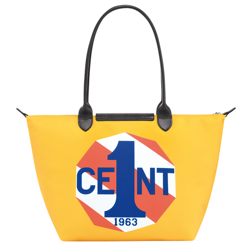 Longchamp x Robert Indiana L Tote bag , Blue - Canvas - View 4 of 4