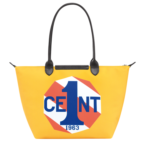 Longchamp x Robert Indiana L Tote bag , Blue - Canvas - View 4 of 4