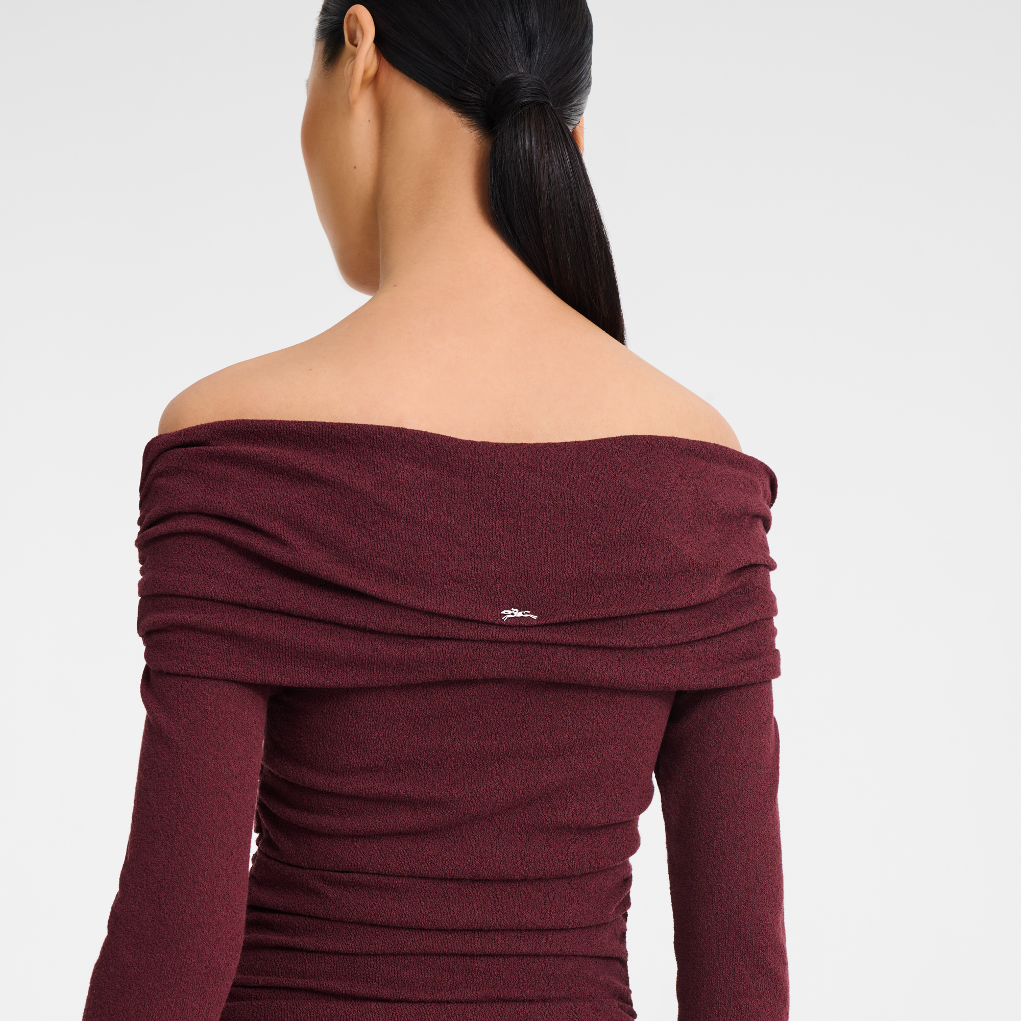 null Long dress, Burgundy