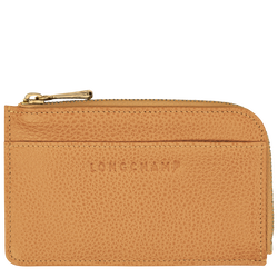 Le Foulonné Card holder , Walnut - Leather