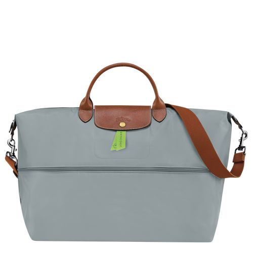 Le Pliage Original Travel bag expandable , Steel - Recycled canvas - View 5 of  7