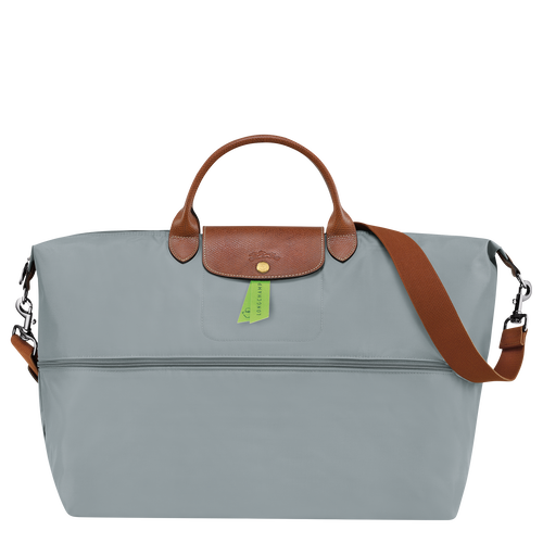 Erweiterbare Reisetasche Le Pliage Original , Recyceltes Canvas - Stahl - Ansicht 5 von 7