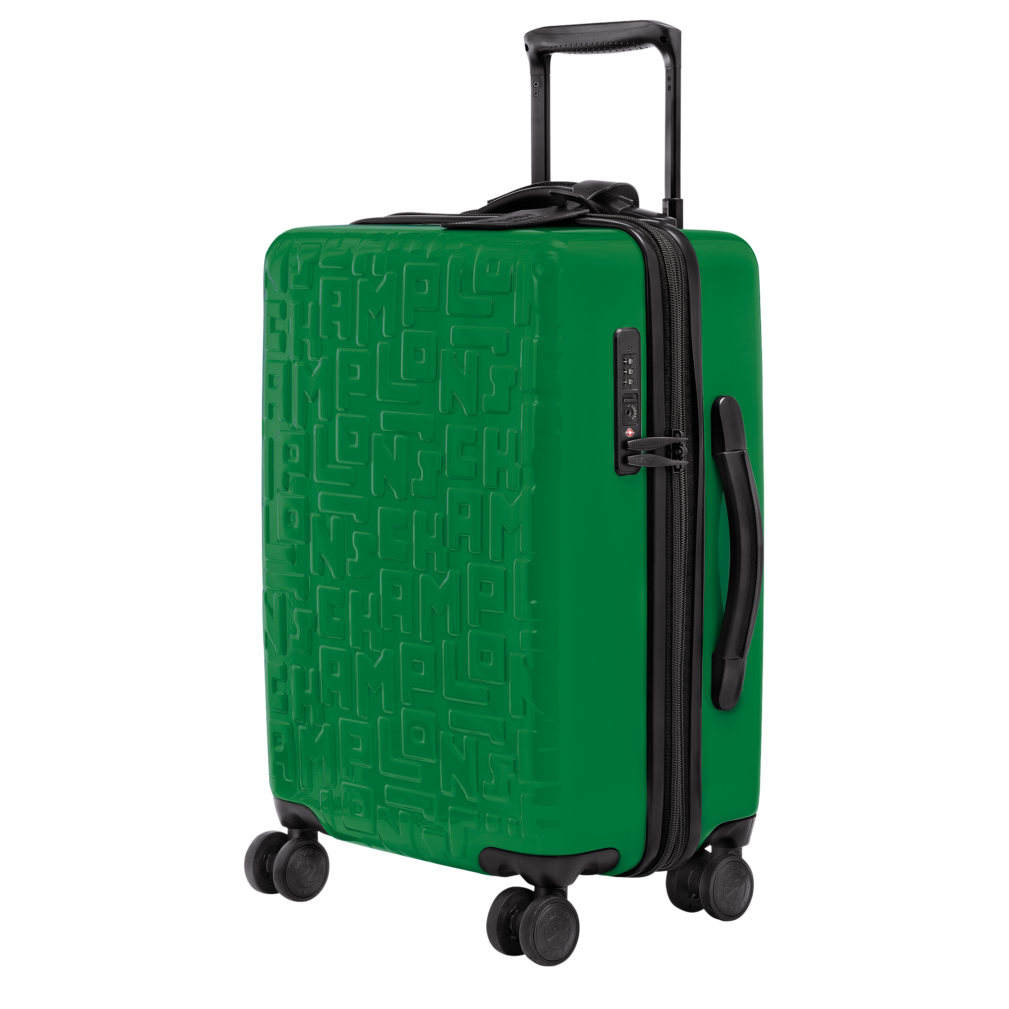 LGP Travel M Suitcase Green Polycarbonate Longchamp US lgp-travel-m-suitcase-green-polycarbonate-longchamp-us