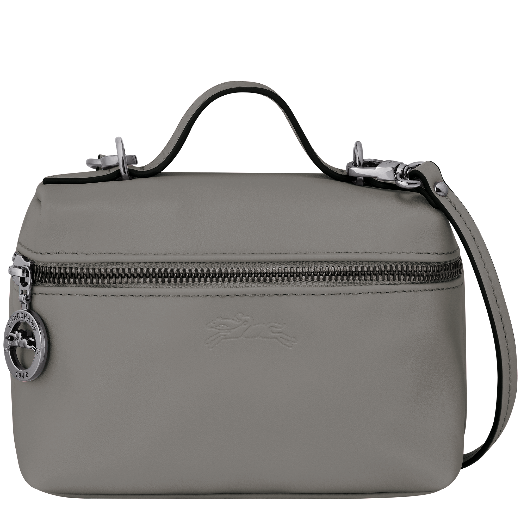 Le Pliage Xtra XS Vanity Ecru - Leather (10187987037)