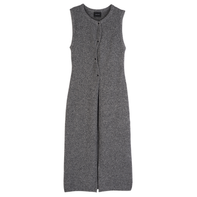 Cardigan sans manches, Anthracite