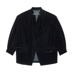 Jacket , Black - Velvet