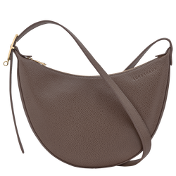 Le Foulonné S Crossbody bag , Taupe - Leather