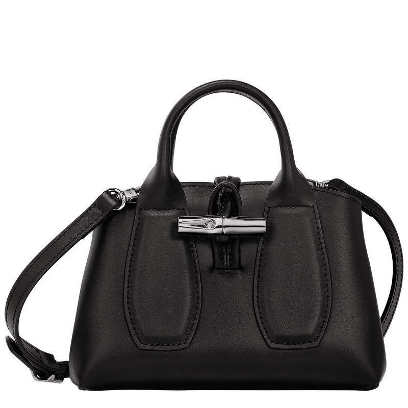 Le Roseau XS Handbag , Black - Leather  - View 1 of  3