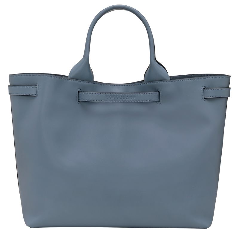 Le Smart Tote bag , Slate - Leather  - View 4 of 6