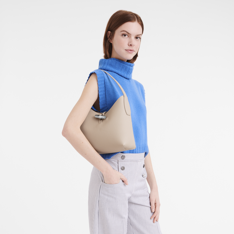 Le Roseau M Hobo bag , Paper - Leather  - View 2 of  6
