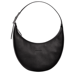 Le Roseau Essential M Hobo bag , Black - Leather