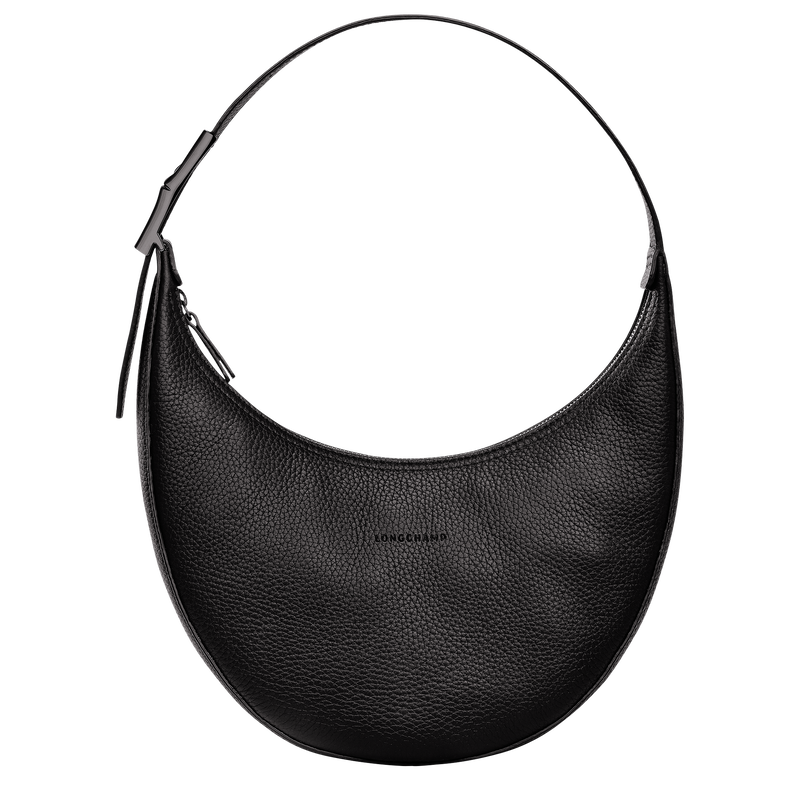 Le Roseau Essential M Hobo bag , Black - Leather  - View 1 of  4