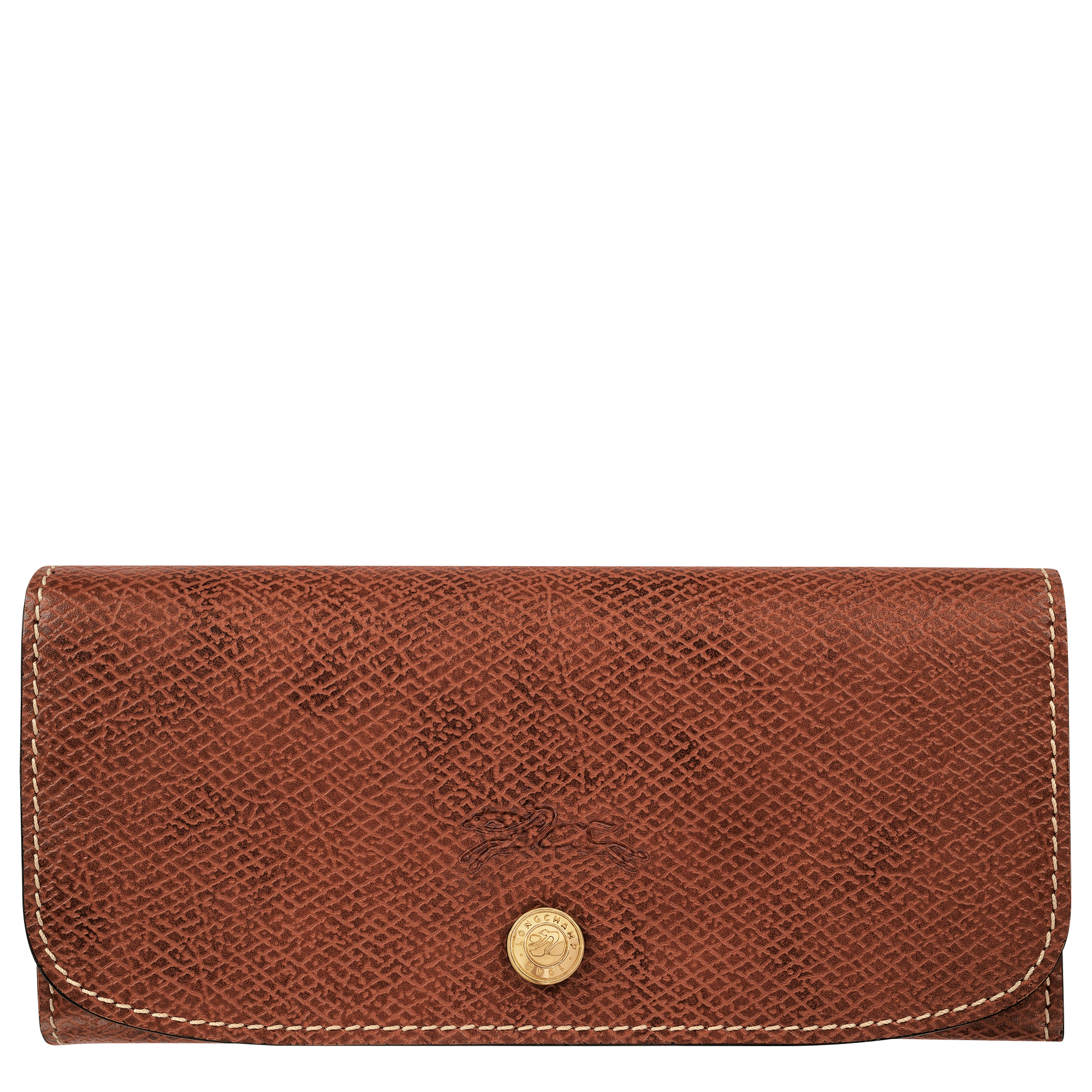 &Eacute;pure Langes klapbares Portmonaie, Braun