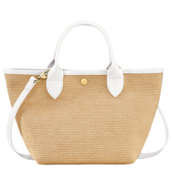 Le Panier Pliage Basket bag S, White