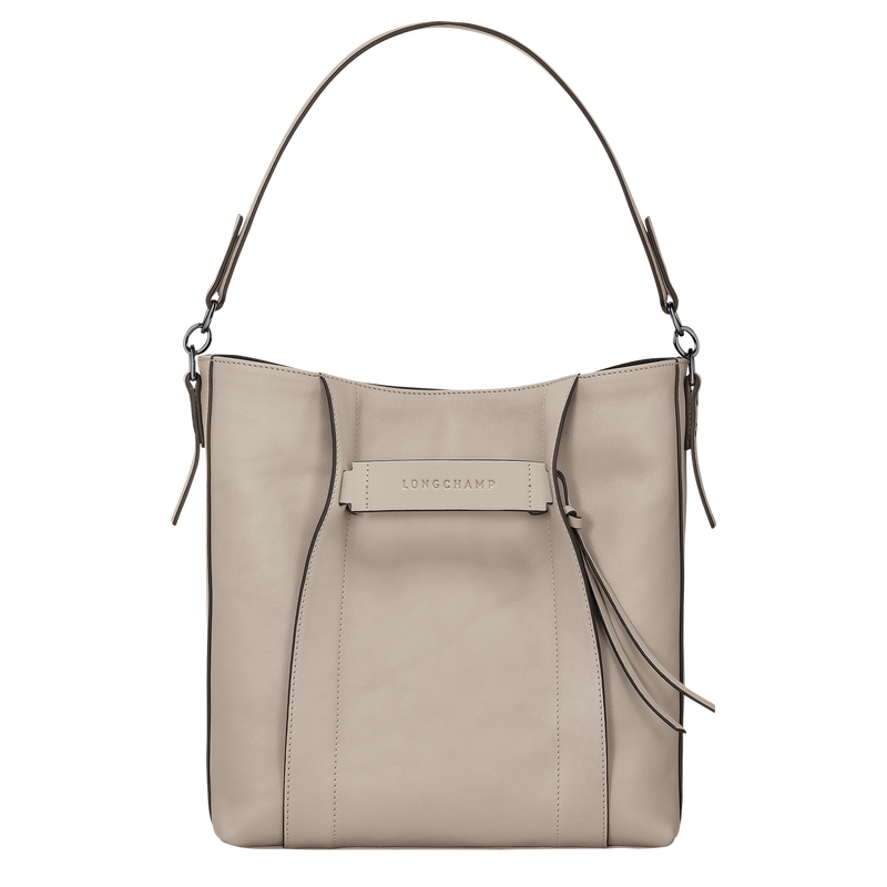Longchamp 3D M Hobo bag , Clay - Leather  - View 1 of  5