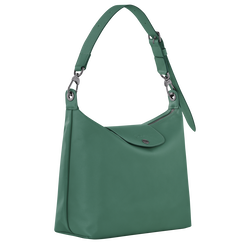 Le Pliage Xtra 肩揹袋 M , 鼠尾草綠色 - 皮革