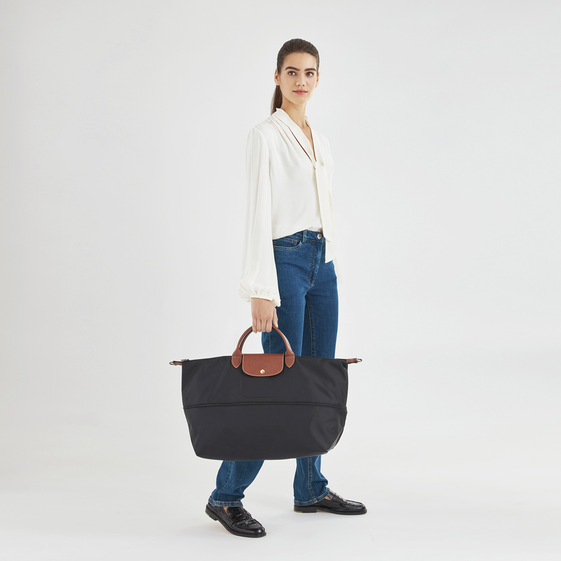 Le Original Bolsa de viaje Lona - Negro (L1911089001) | Longchamp ES