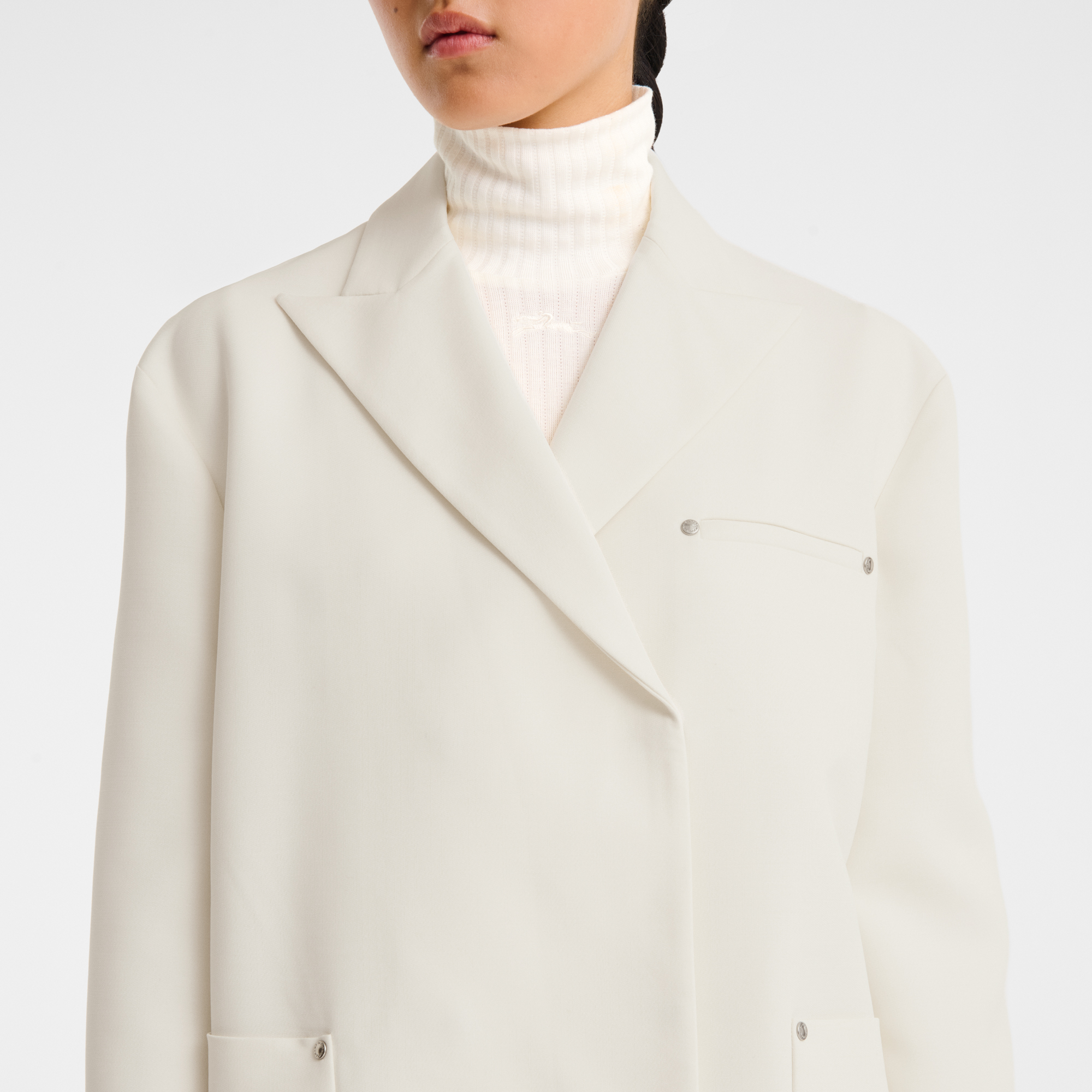 null Jacket, Ivory
