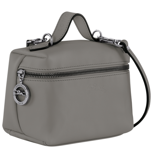 Le Pliage Xtra Crossbodytas XS , Grijs - Leder - Weergave 3 van  5