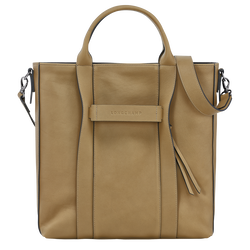 Longchamp 3D L Tote bag , Tobacco - Leather