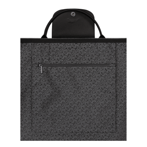 Le Pliage Xtra S Travel bag , Black - Leather - View 5 of 6