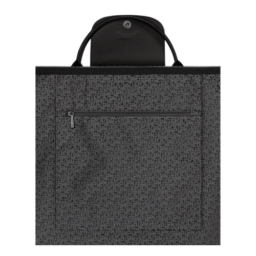 Le Pliage Xtra S Travel bag , Black - Leather - View 5 of 6