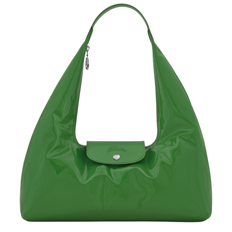 Le Pliage Xtra L Shoulder bag , Matcha - Leather  - View 1 of  5