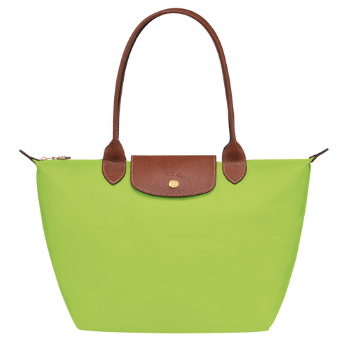 Le Pliage Original M Tote bag , Green Light - Recycled canvas - View 1 of 5