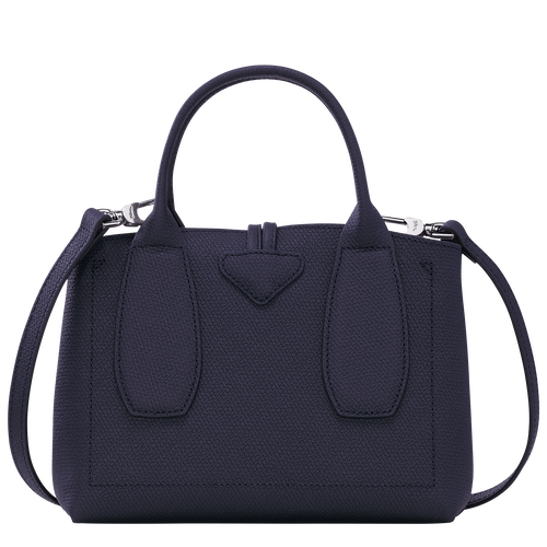 Le Roseau S Handbag , Bilberry - Leather - View 4 of  5