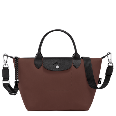 Sac &agrave; main S Le Pliage Energy , Toile recycl&eacute;e - Cacao