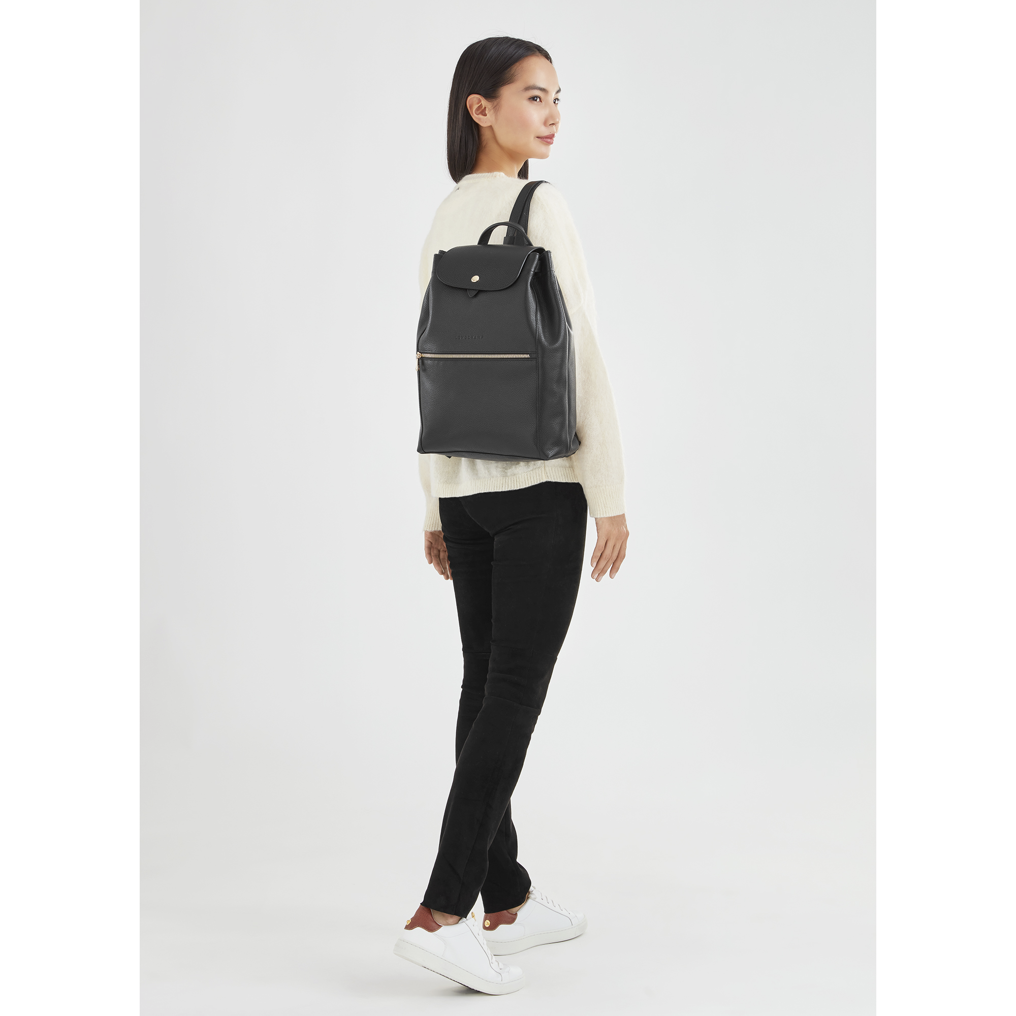 Longchamp Le Foulonne Leather Bag