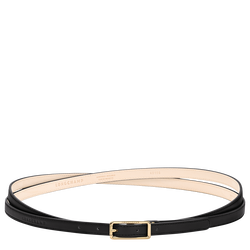 &Eacute;pure Ladies' belt , Black - Leather