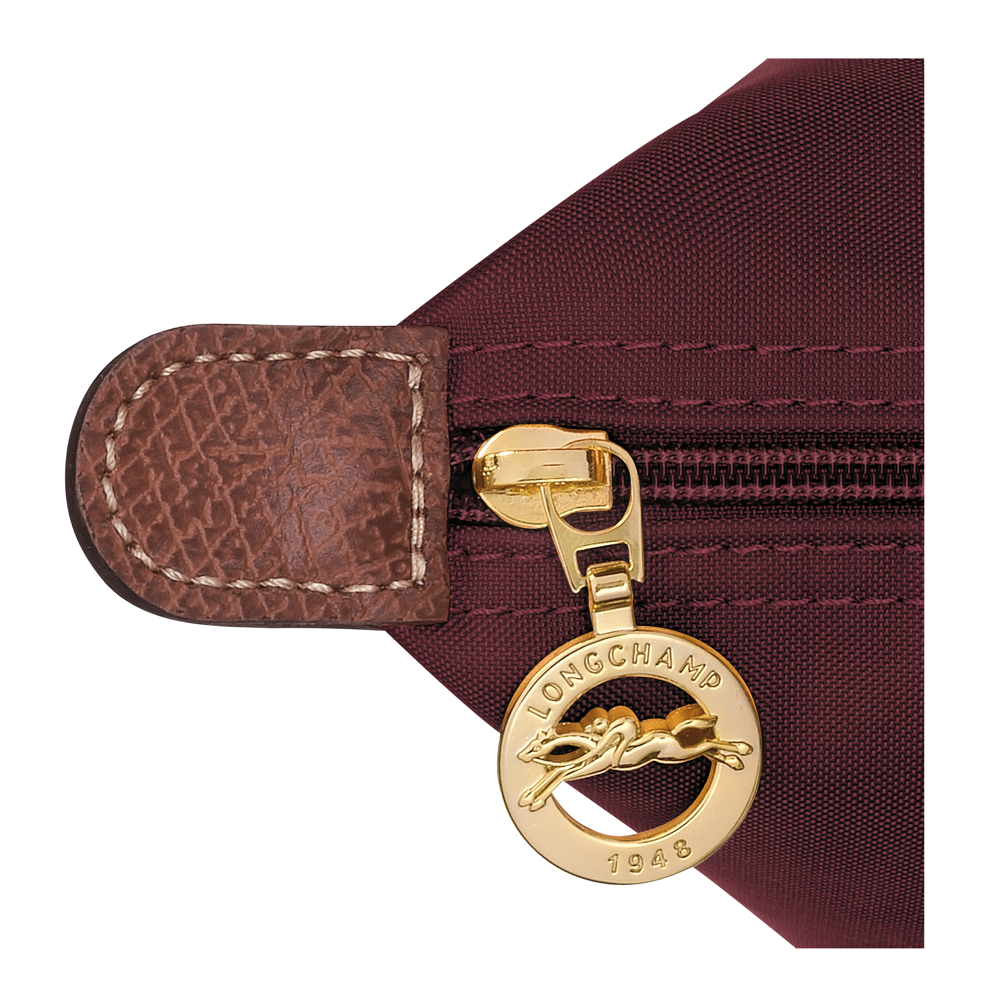 Handbag S, Burgundy - View 6 of
7 - zoom in Le Pliage Original Handbag S, Burgundy