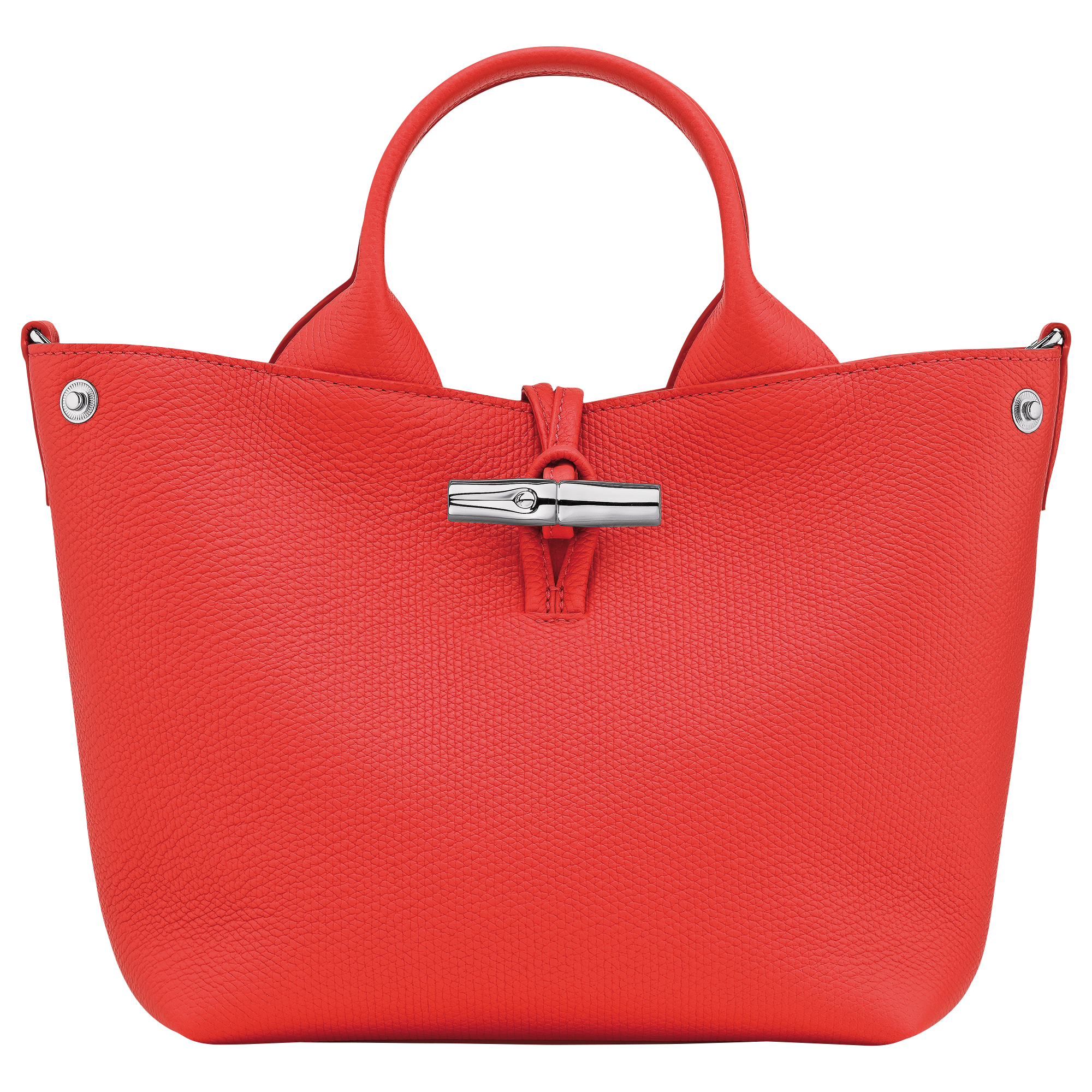 Le Roseau S Handbag Vermilion - Leather | Longchamp US