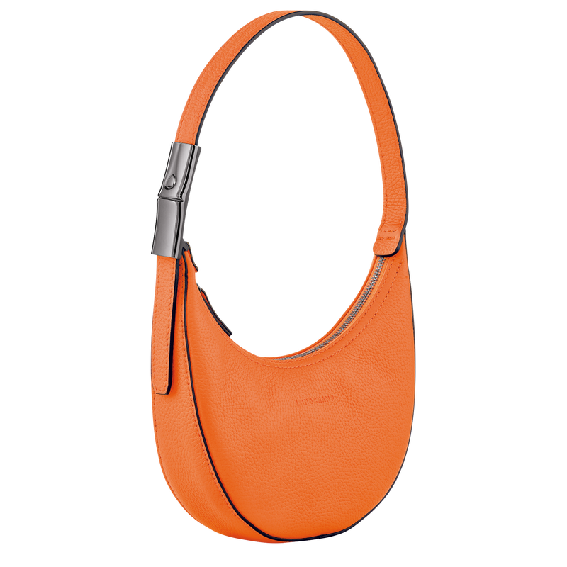 Roseau Essential S Hobo bag , Orange - Leather  - View 3 of  6