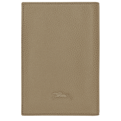 Le Foulonn&eacute; Passport cover , Lichen - Leather
