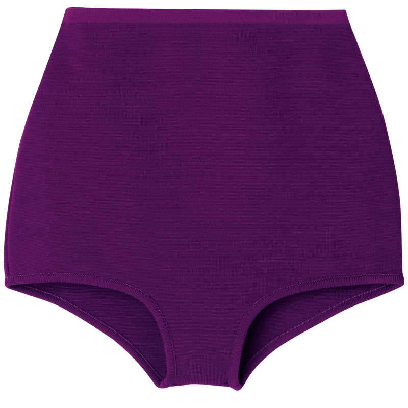 High-waisted panty , Violet - Knit  - View 1 of 1