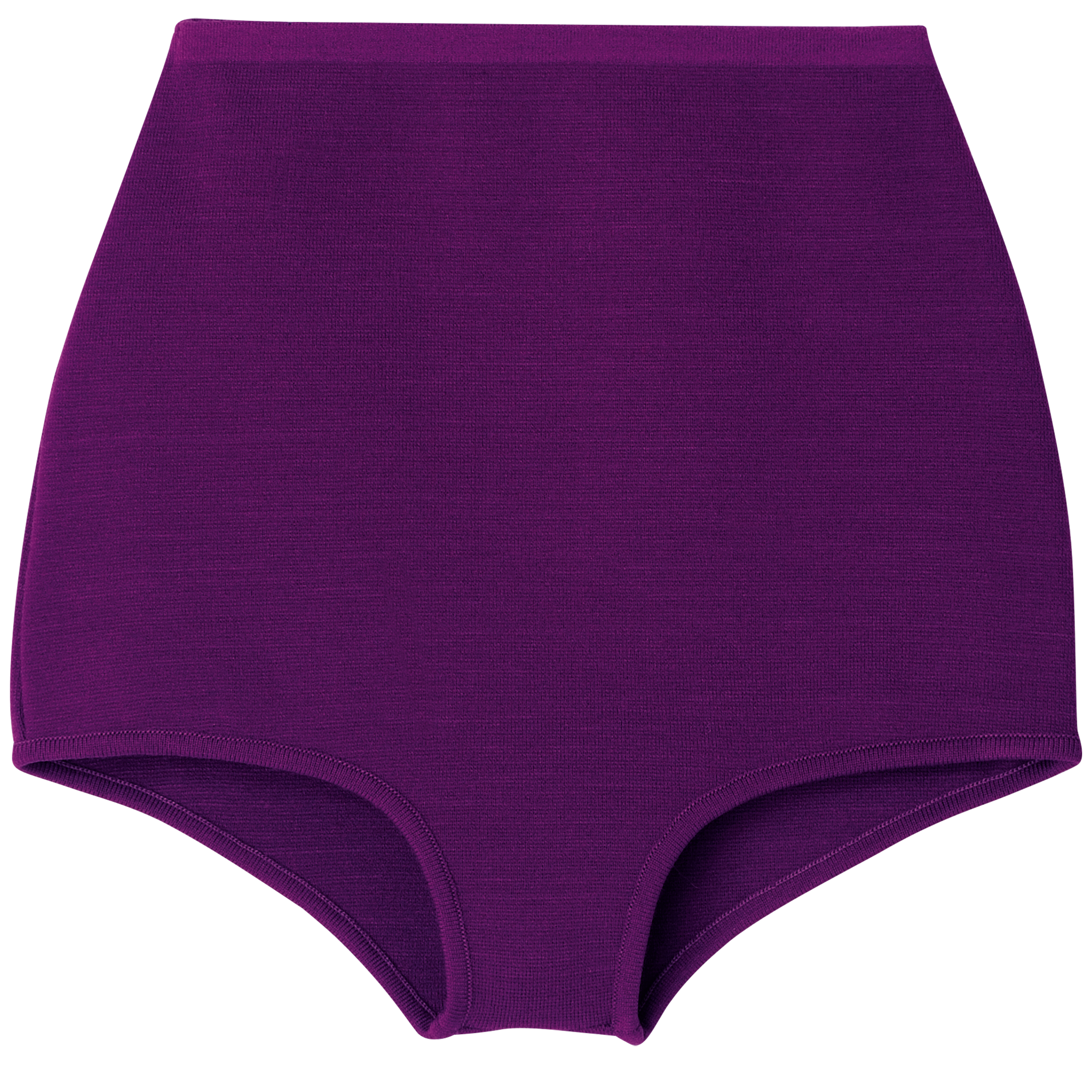 null Panty met hoge taille, Violet