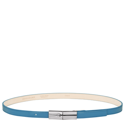 Dameng&uuml;rtel Le Roseau , Leder - Azurblau