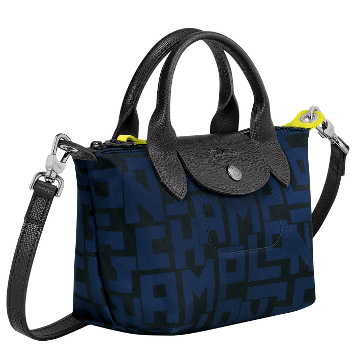 Top Handle Bag Xs Le Pliage Lgp Black Navy L1500412h05 Longchamp My