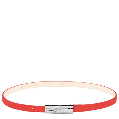 Ceinture Femme Le Roseau , Cuir - Vermillon