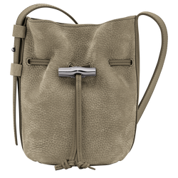 Le Roseau S Bucket bag , Lichen - Leather