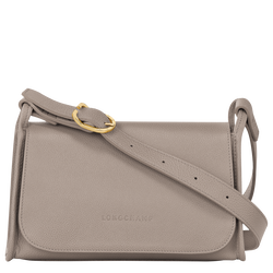 Le Foulonné M Crossbody bag , Turtledove - Leather