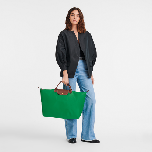 Longchamp sac vert cheap