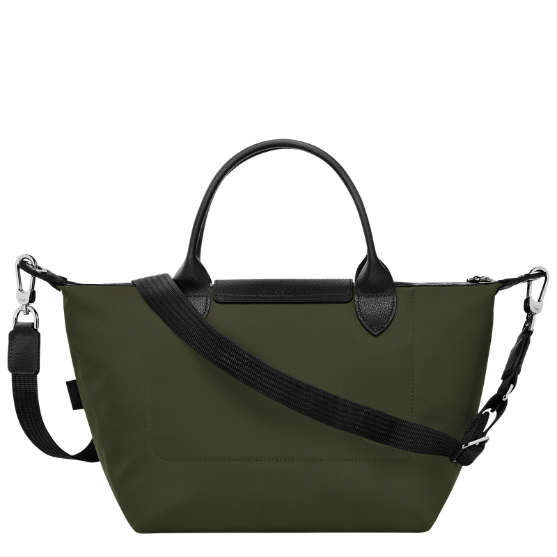 Le Pliage Energy Tas met handgreep aan de bovenkant S , Kaki - Gerecycled canvas  - Weergave 4 van  6