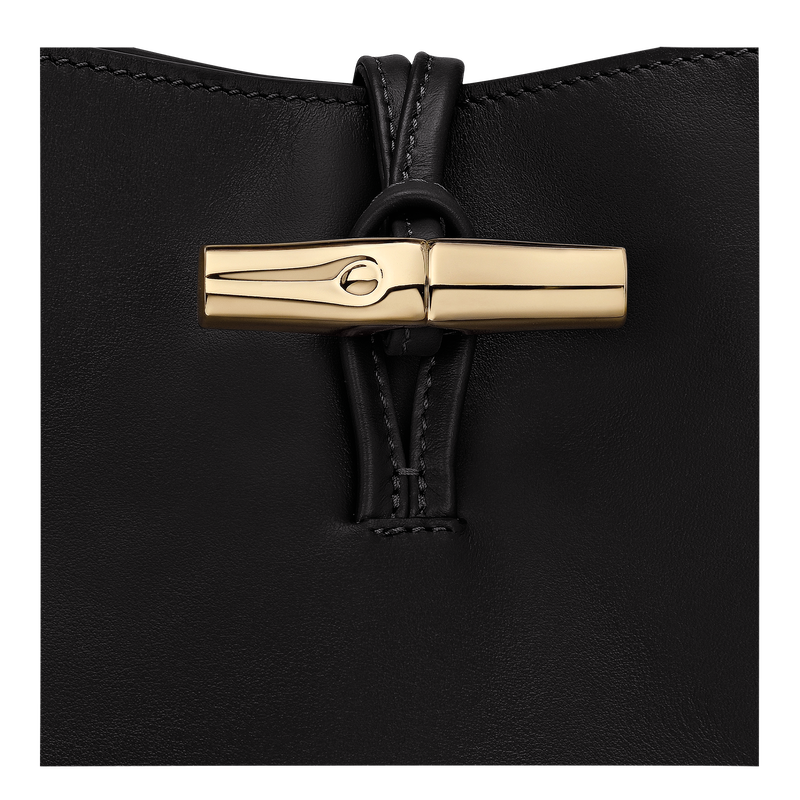 Le Roseau M Hobo bag , Black - Leather  - View 6 of  6