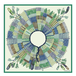 Silk scarf 90